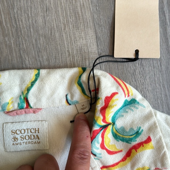 Scotch & Soda Short Sleeve Button Shirt - Picture 3 of 4